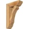 Ekena Millwork Imperial Slat Rough Sawn Bracket w/ Offset Brace, Western Red Cedar, 8"W x 24"D x 36"H BKT0806X24X36IMP06RWR - alternate 1